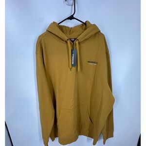 Merrell Mens Harvest‎ Kaki Graphic Hoodie Sweatshirt Pullover Size Large Hiking